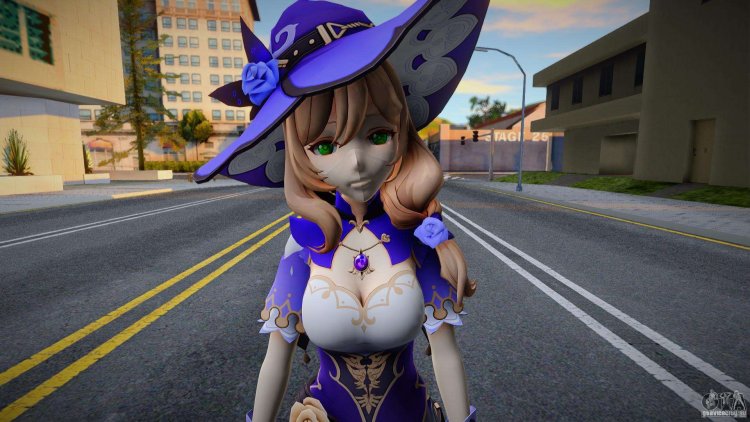 Genshin Impact Lisa skin