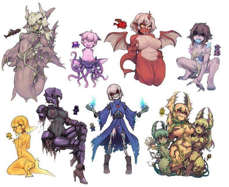 Terraria monster girls