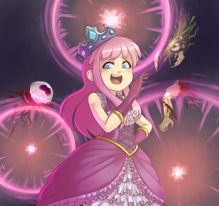 Terraria princess art