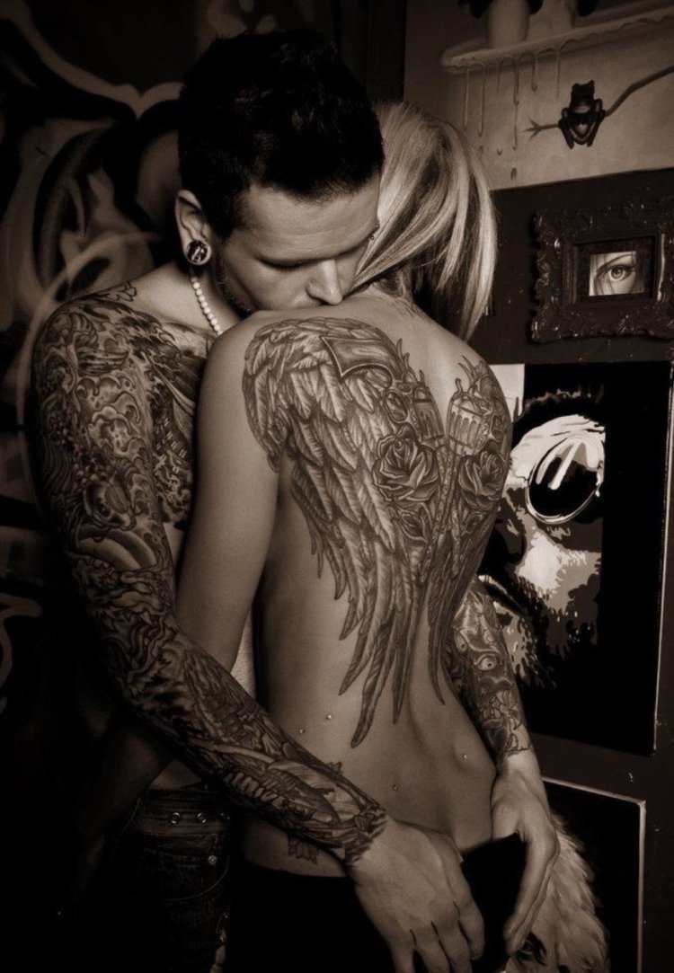 Tattoo for a guy and a girl