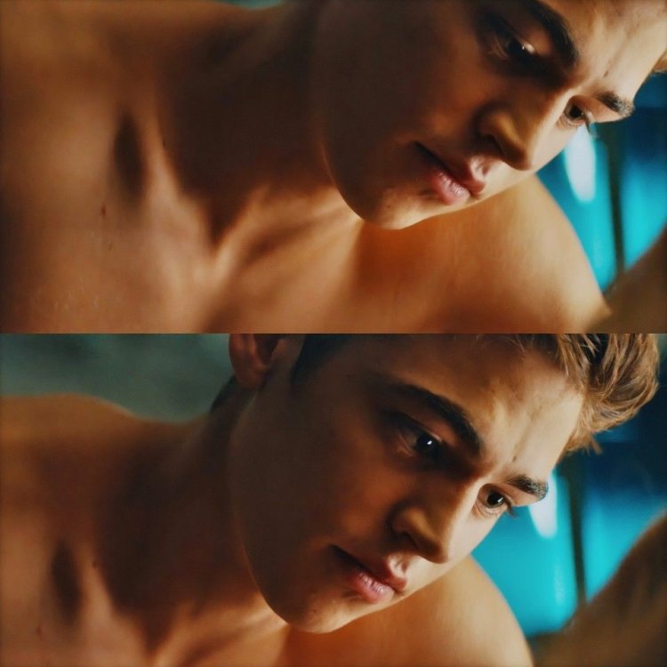 Hero Fiennes-Tiffin Hardin Scott look