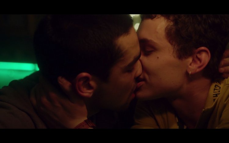 Brandon Flynn and Aaron Piper