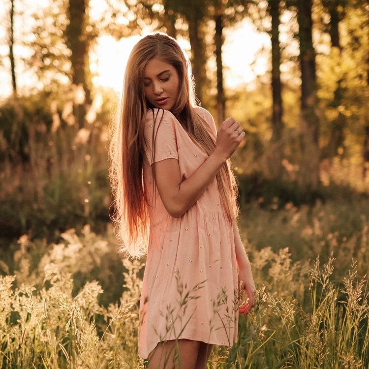 Photo session in nature