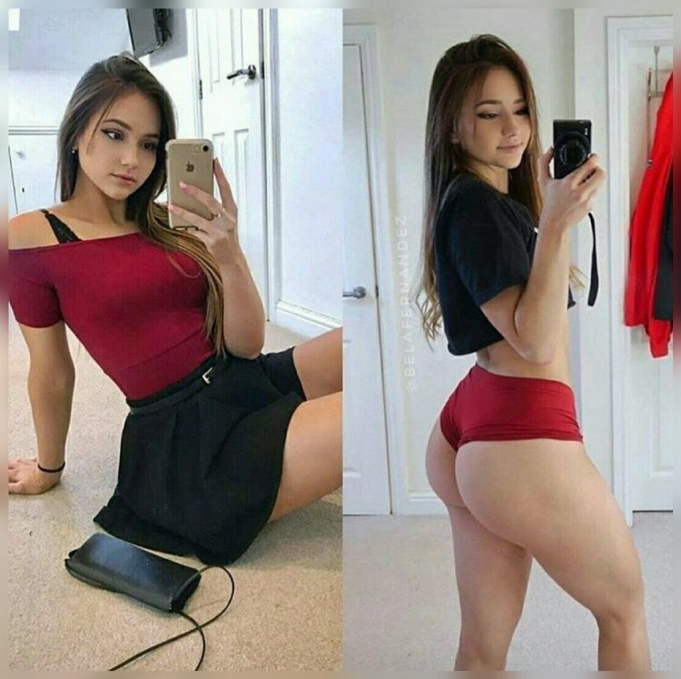 Young girls dressed up and