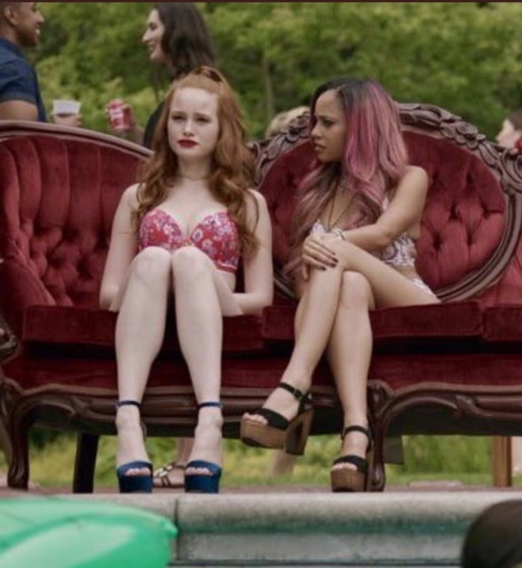 Madeline Petsch in Riverdale Lingerie