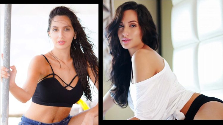 Nora Fatehi in swimsuit