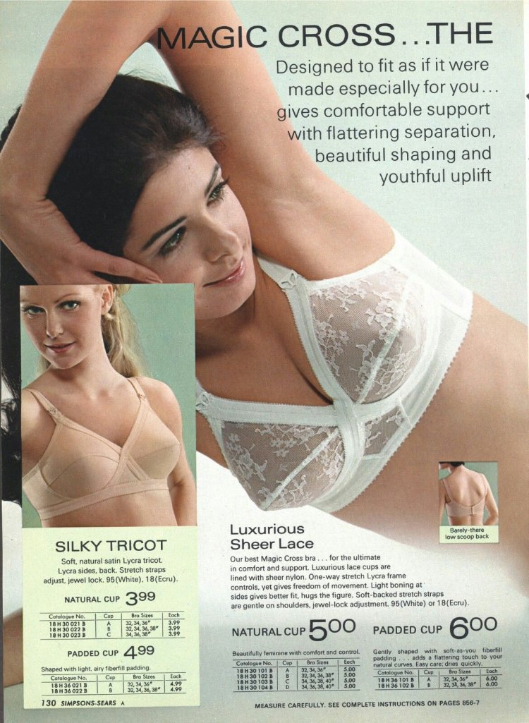 Spiegel Vintage catalog Bras