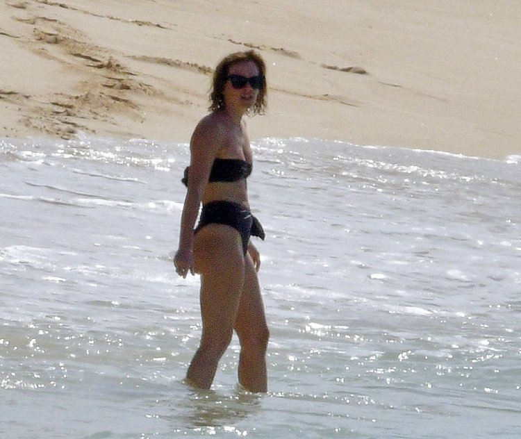 Emma Watson Beach Figure