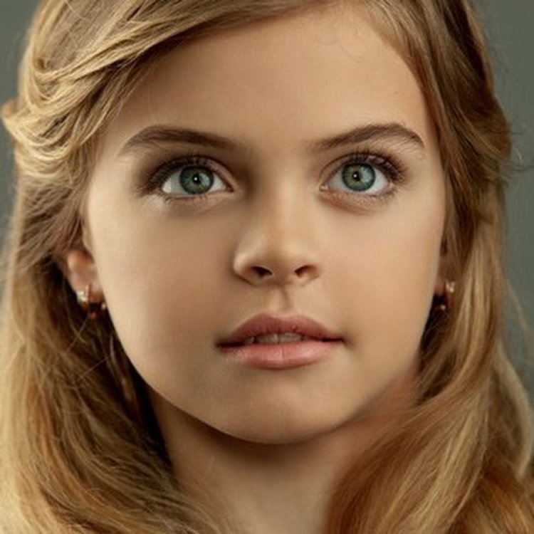 Beautiful faces of girls 10 years old