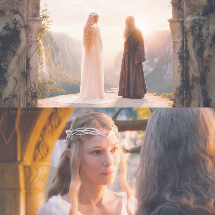 Arwen and Galadriel