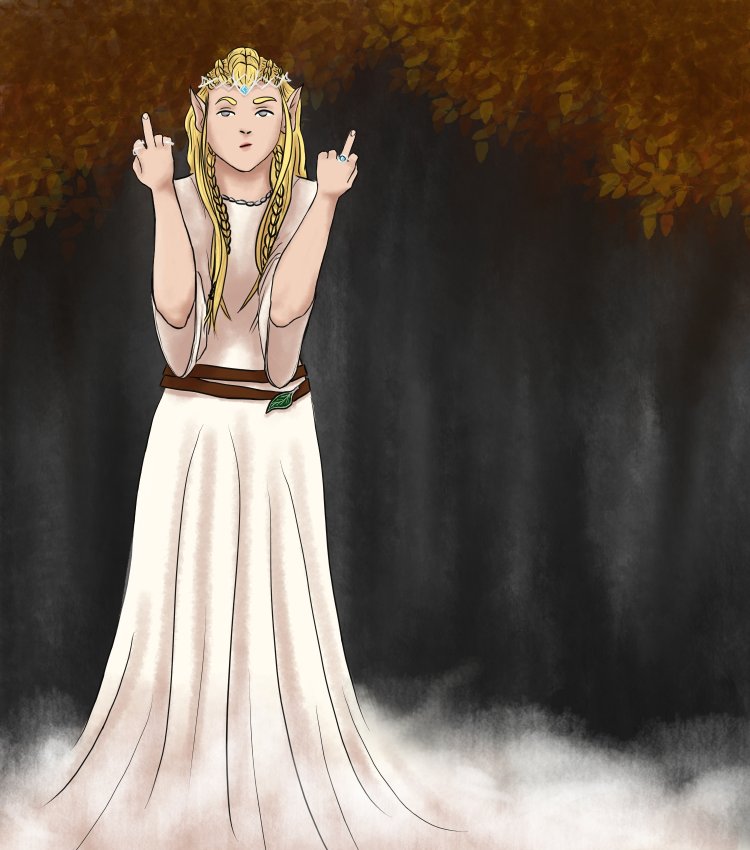 Lady Galadriel vs Sauron