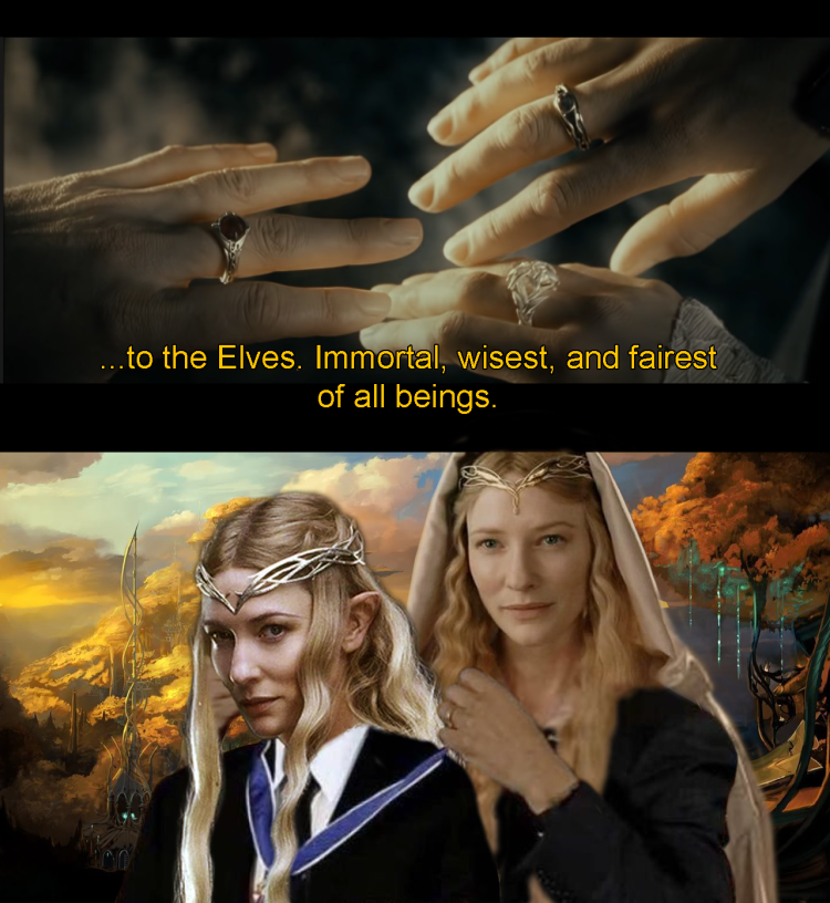 Galadriel Peace Friendship