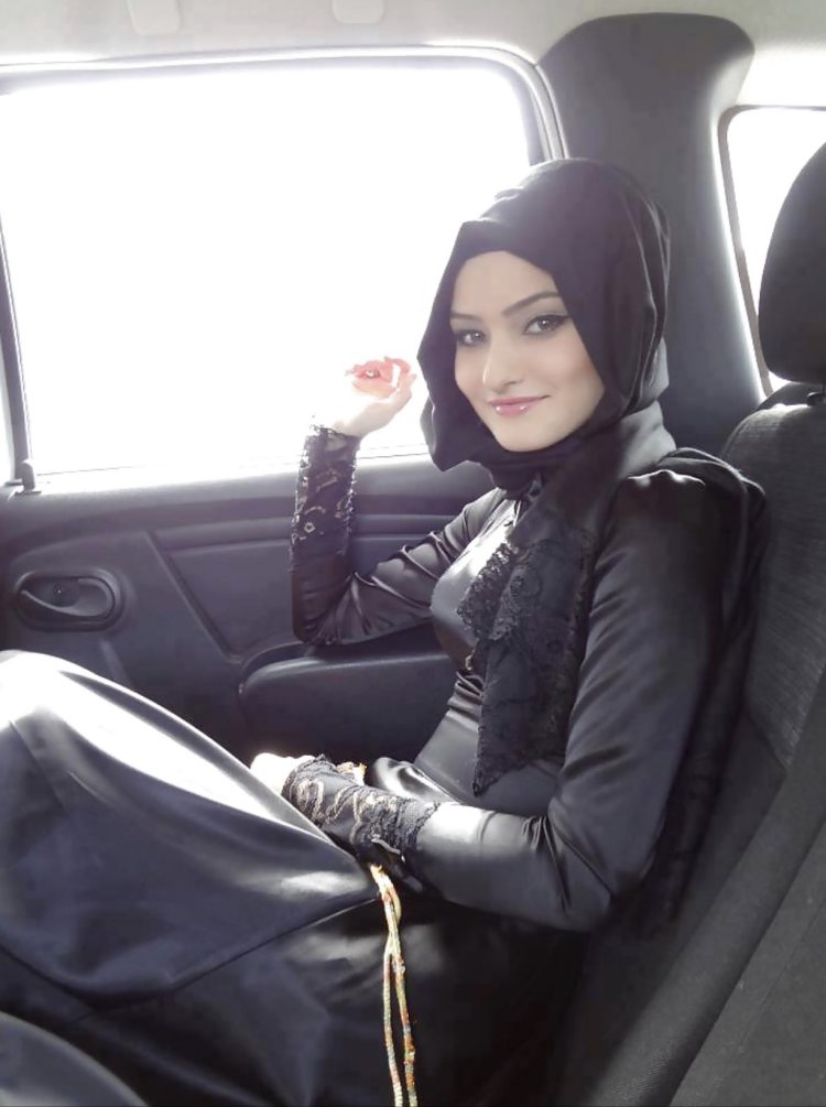 Muslim women in leather