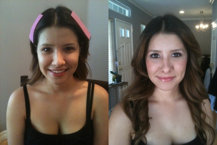 Before after teen amateur