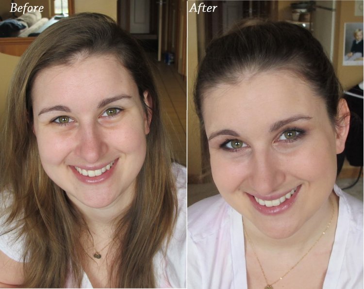 Before after painting