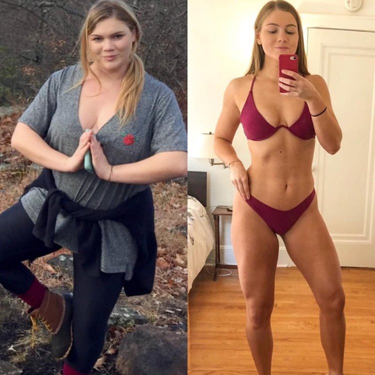 Before and after weight loss motivation