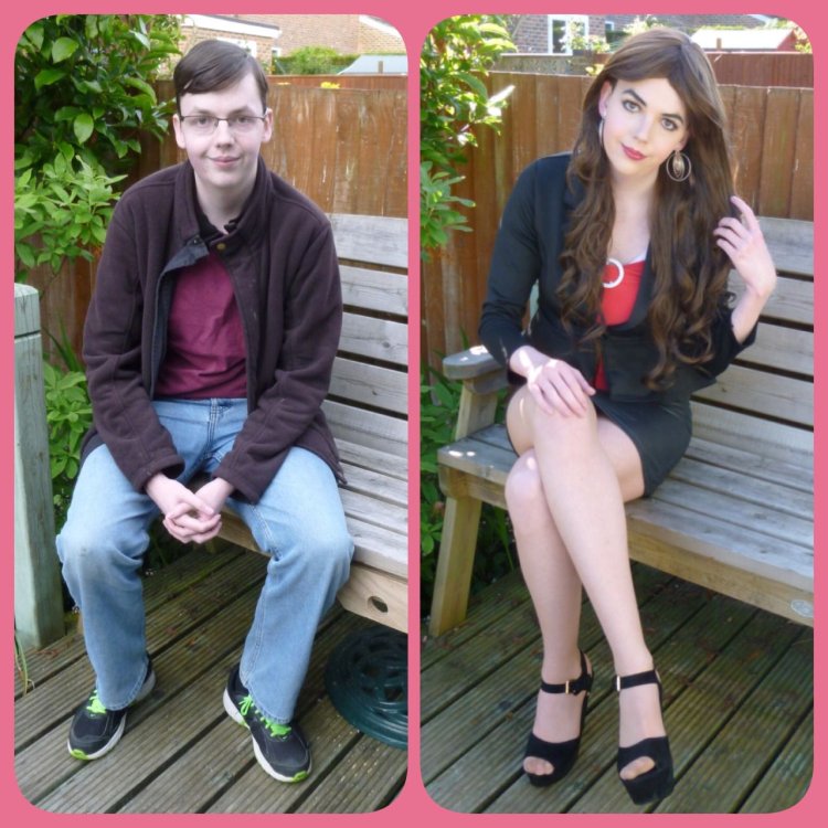 MTF transgender girl