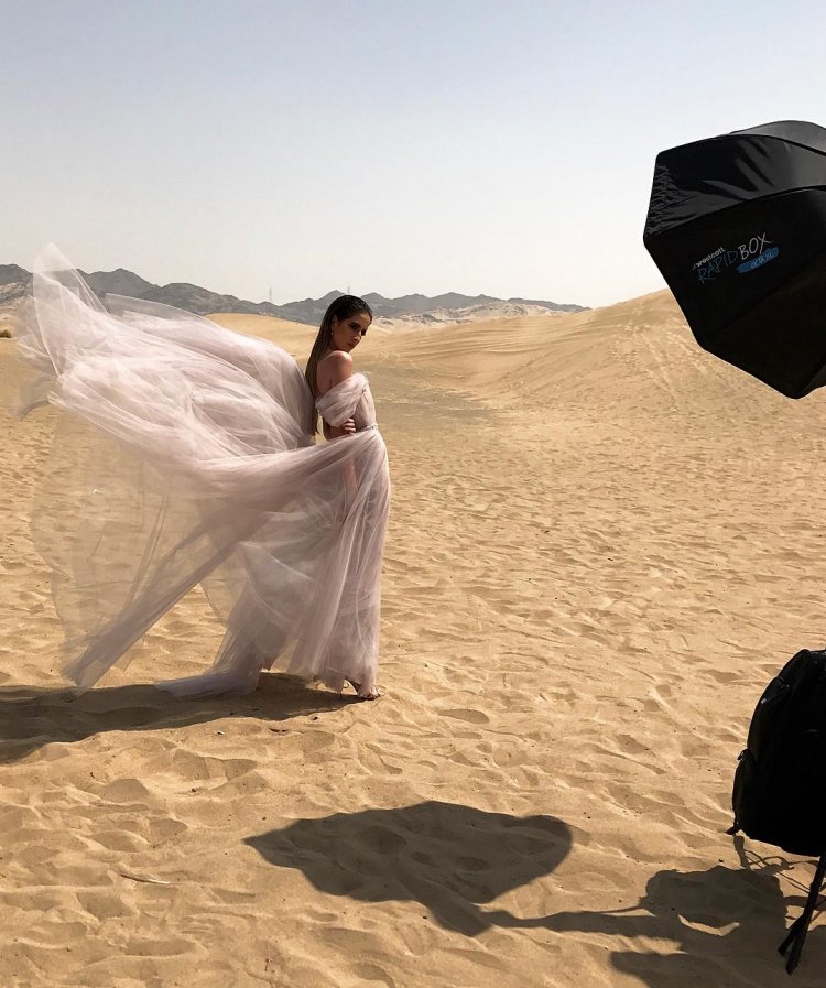 Photo shoot in Saudi Arabia