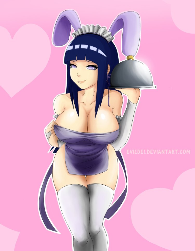 Hinata hyuga maid