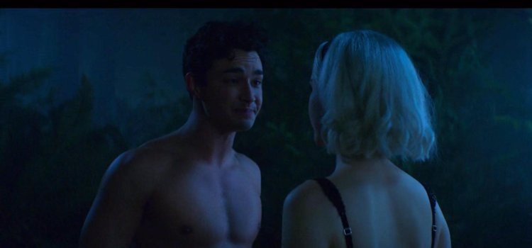 Sabrina Spellman and Nicholas scratch pendant