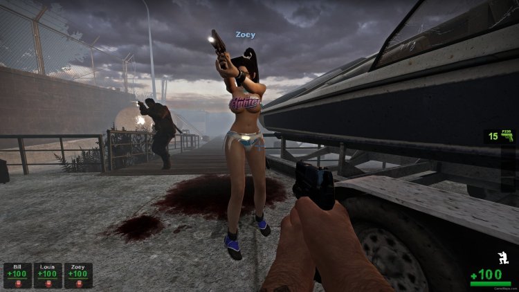 Left4dead2 Rochelle foot fetish