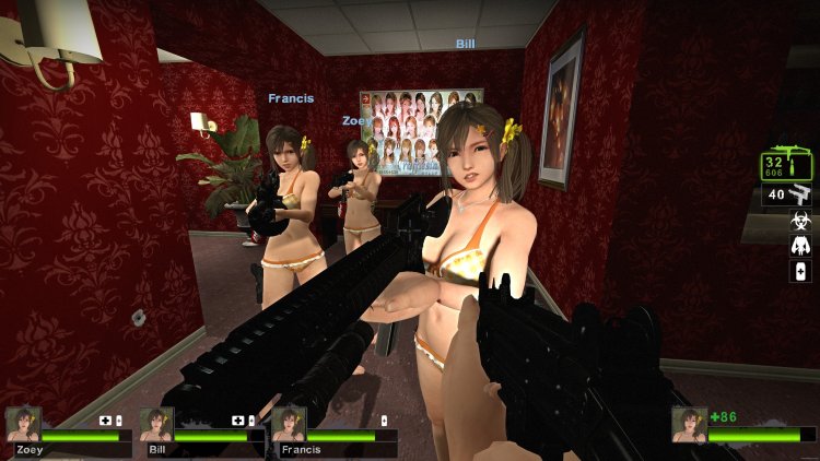 Zoey l4d bra