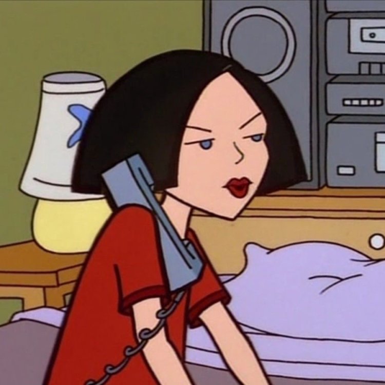 Jane from Daria smokes