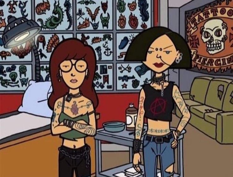 Daria Morgendorffer and Jane Lane