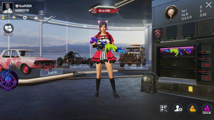 PUBG mobile collaboration with blackpink