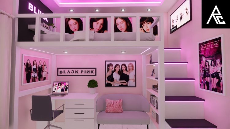 Black Pink room