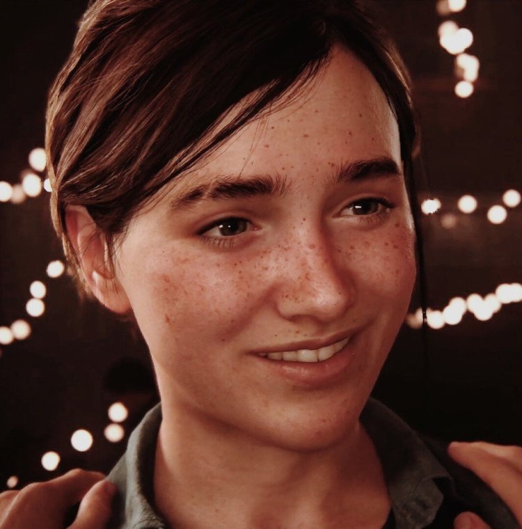 Ellie Williams the last of us 2 smile