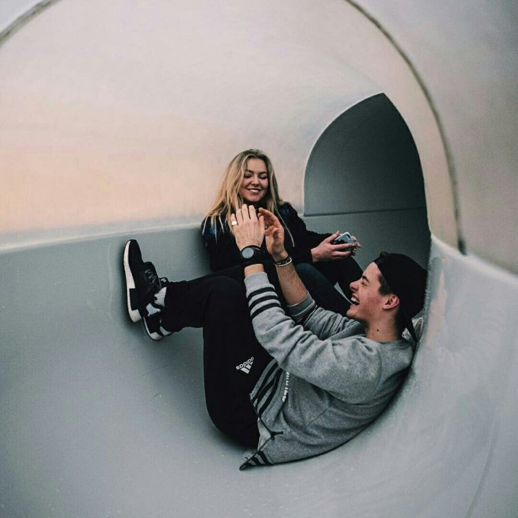 Astrid Smeplass and Thomas Hayes