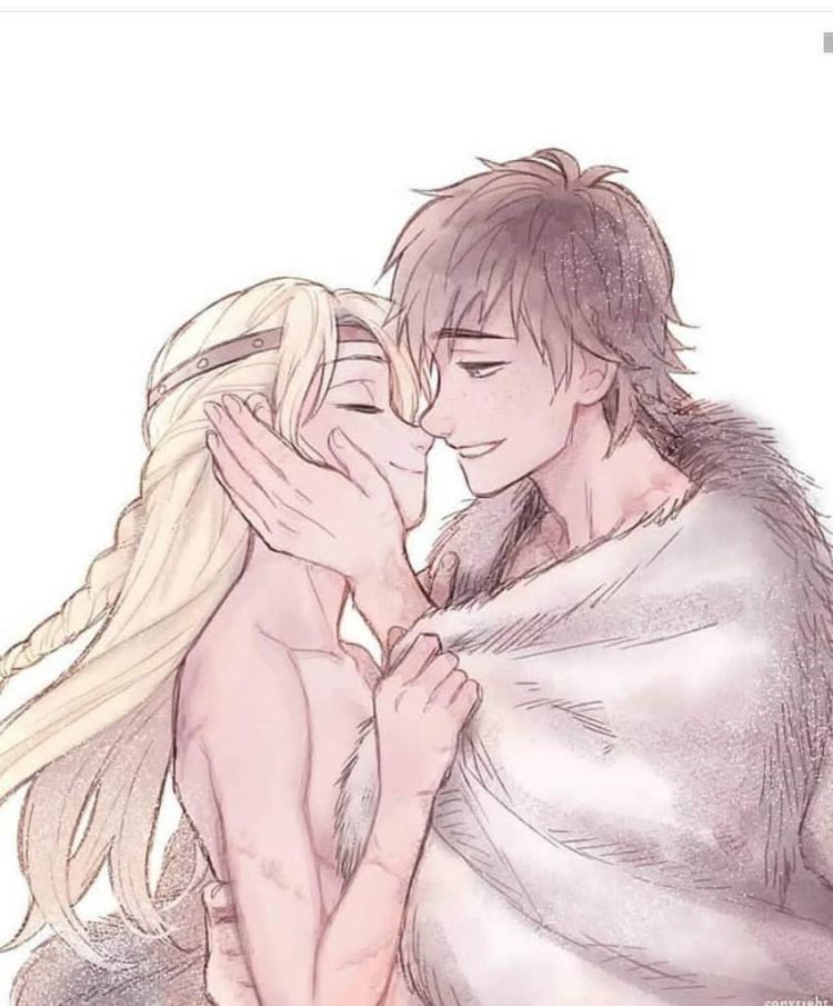 Astrid Hofferson and Hiccup