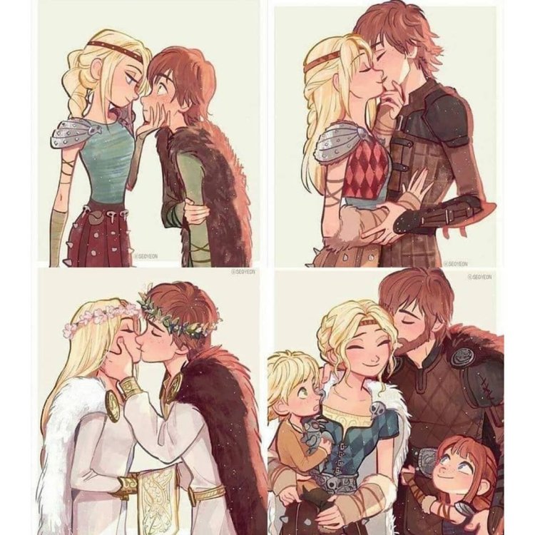 Hiccup and Astrid's wedding