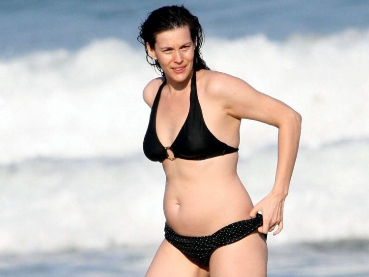 Liv Tyler in a swimsuit