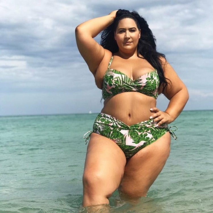 Uzbek women in aged bathing suit