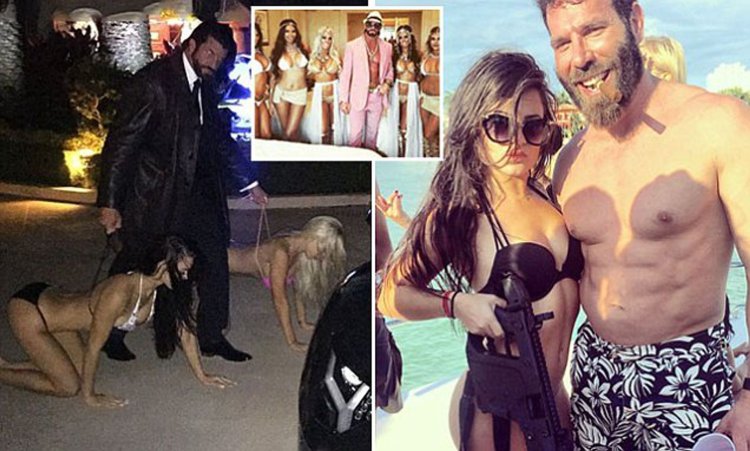 Dan Bilzerian and his wife