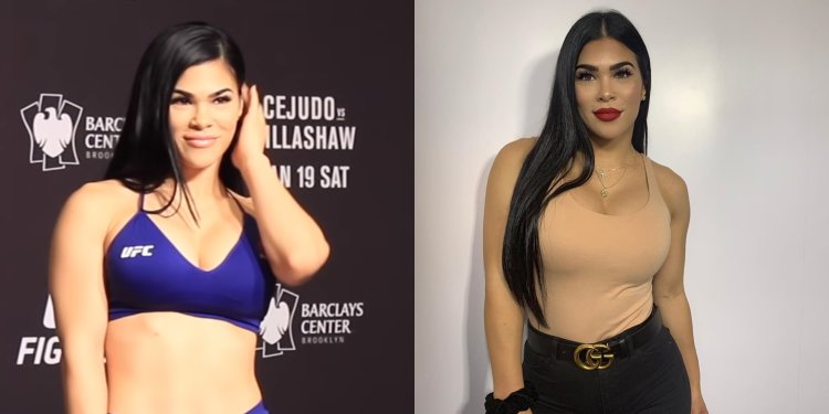 Rachel Ostovich at the weigh-in in Nizhny