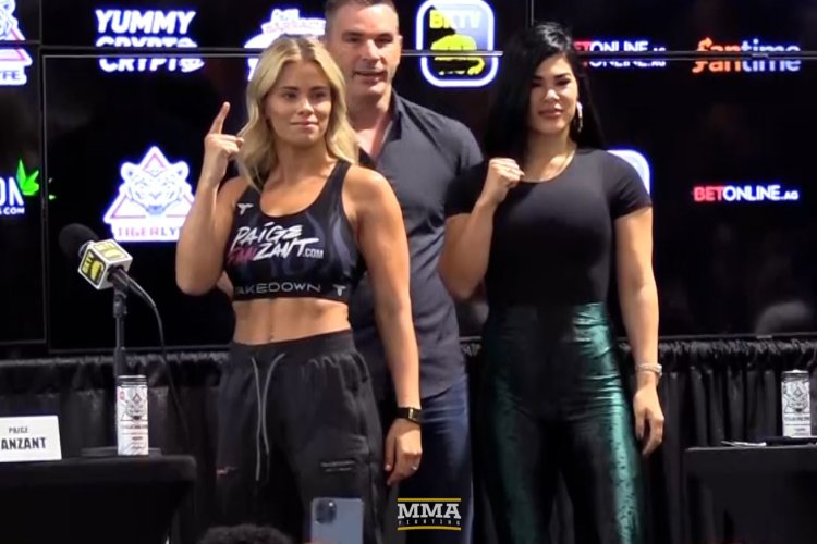 Paige VanZant Rachel Ostovich