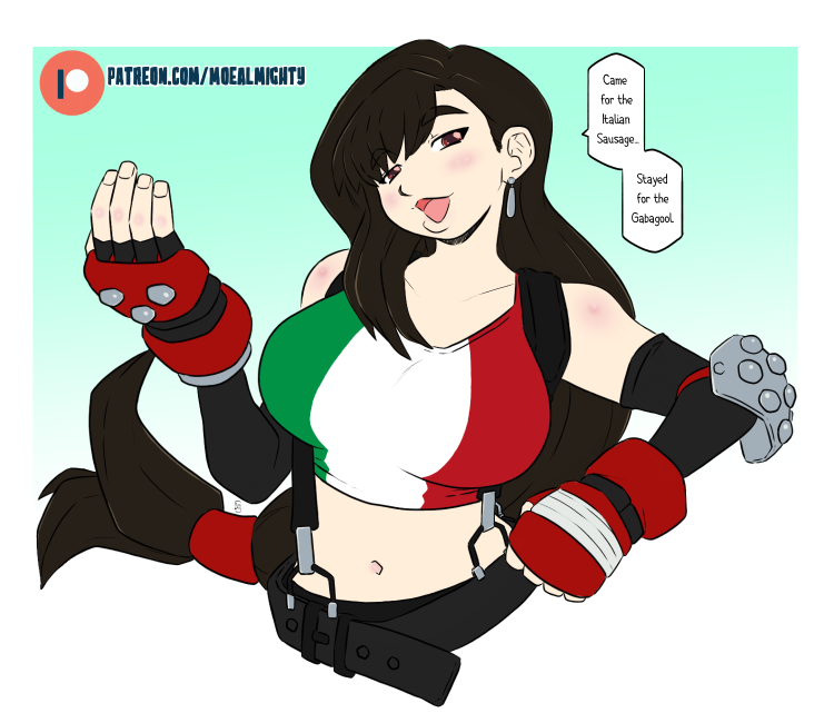 Tifa Lockhart Italy