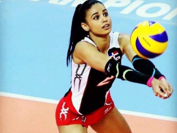 Brazilian volleyball player Fernandez