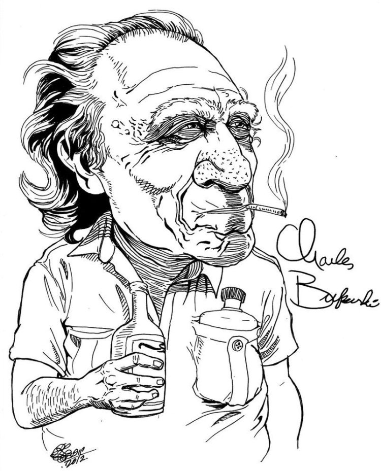 Charles Bukowski art
