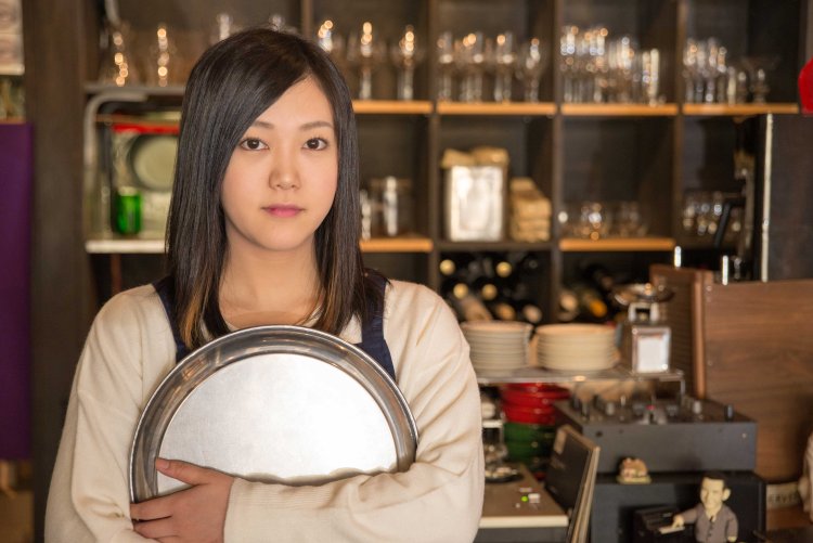 Japanese waitresses