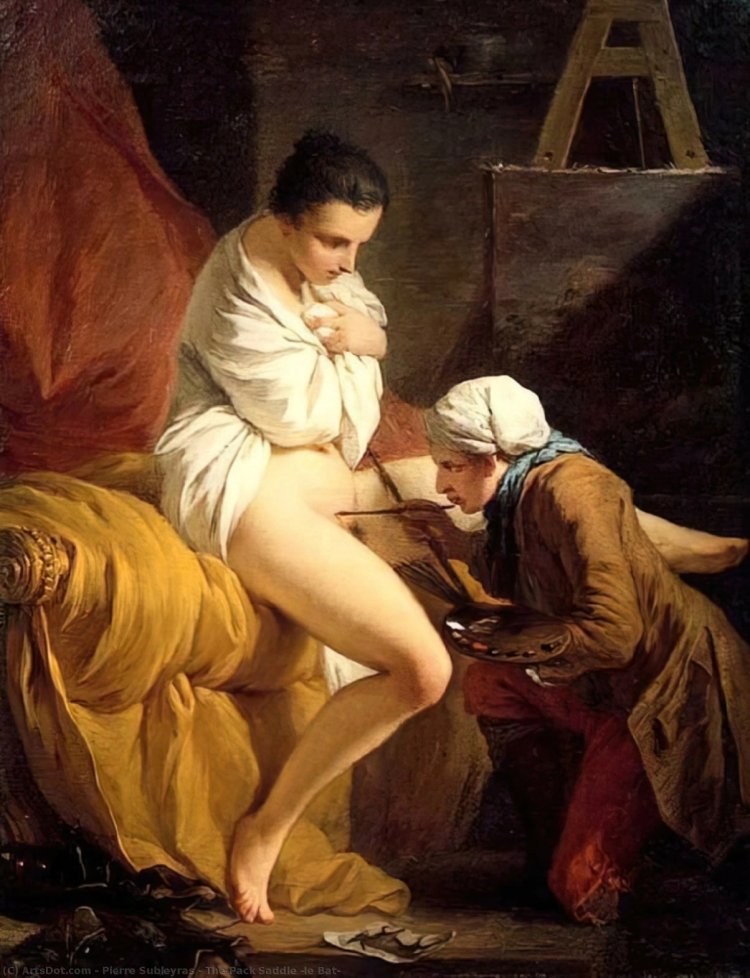 French artist Pierre Subleyra