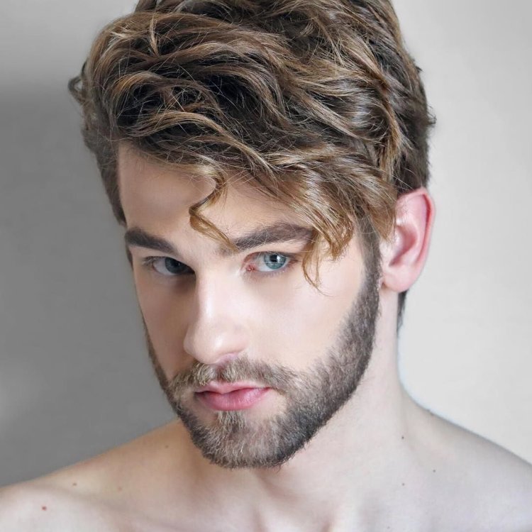 Curly hair for men