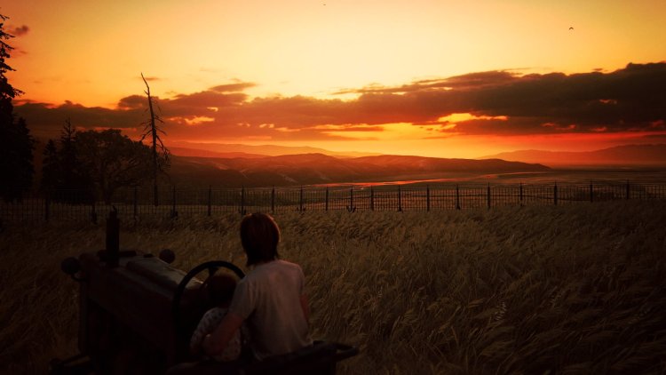 The last of us 2 farm scenery