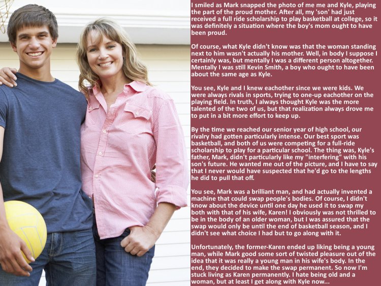 Mother and son (the perfect Wedding) in Russian