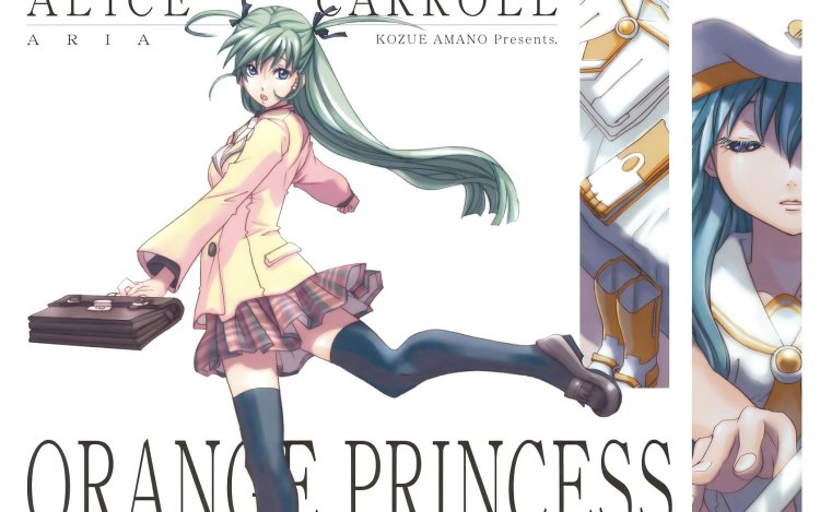 Alice Carroll anime on a transparent background