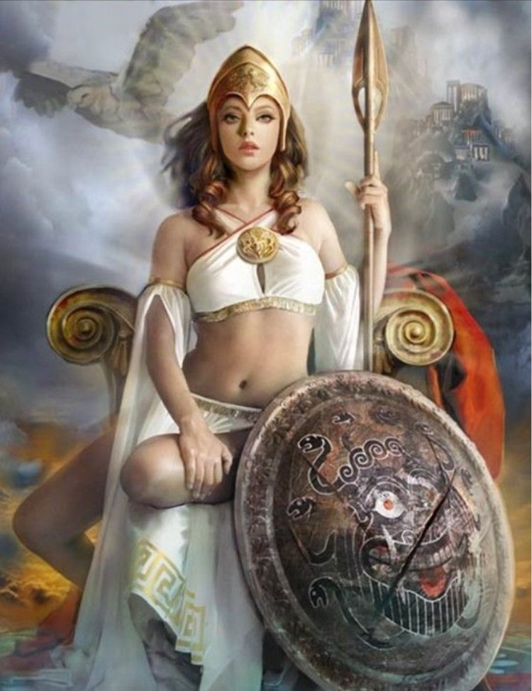Goddess of Olympus Athena