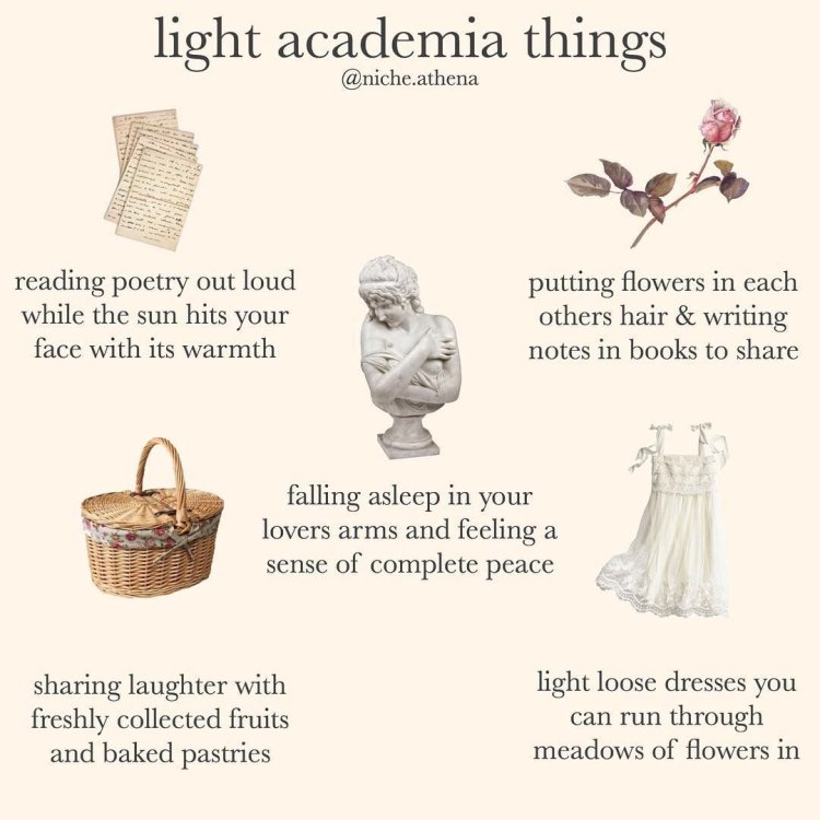 Light Academy aesthetic